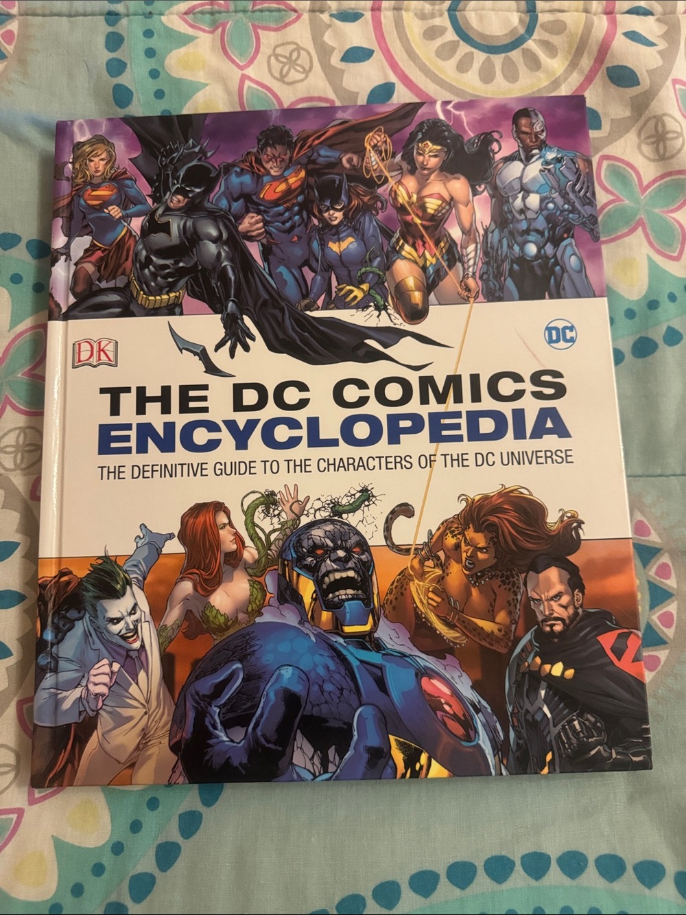 DC The DC Comics Encyclopedia - White & Blue Cover Artwork